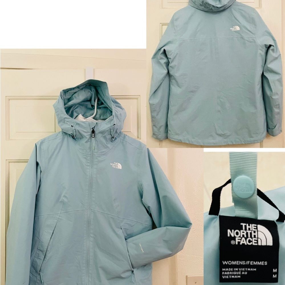 The North Face Women's Sky Blue Dry vent Hooded 2 n 1 Jacket